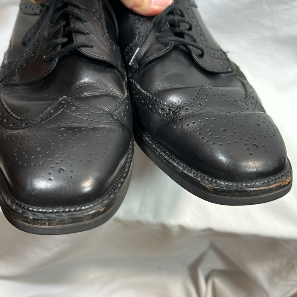 Mephisto Air-Relax Goodyear Welt Men’s Black Leather Oxford Shoes Size 11 1/2 - Picture 4 of 11